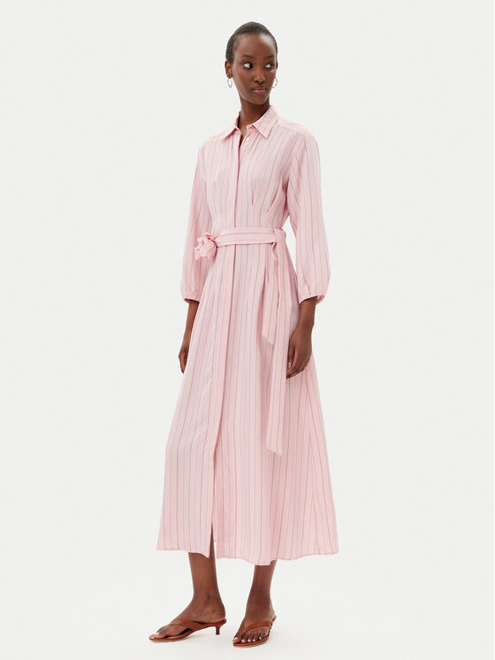 Marella Marella Vestito chemisier Denis 2513221111200 Rosa Regular Fit