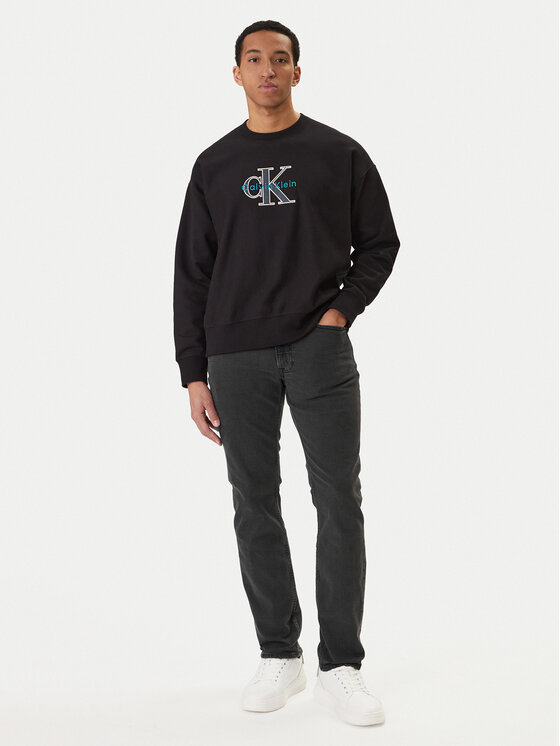 Calvin Klein Jeans Calvin Klein Jeans Jeansy Essential LV04RB738G Czarny Slim Fit