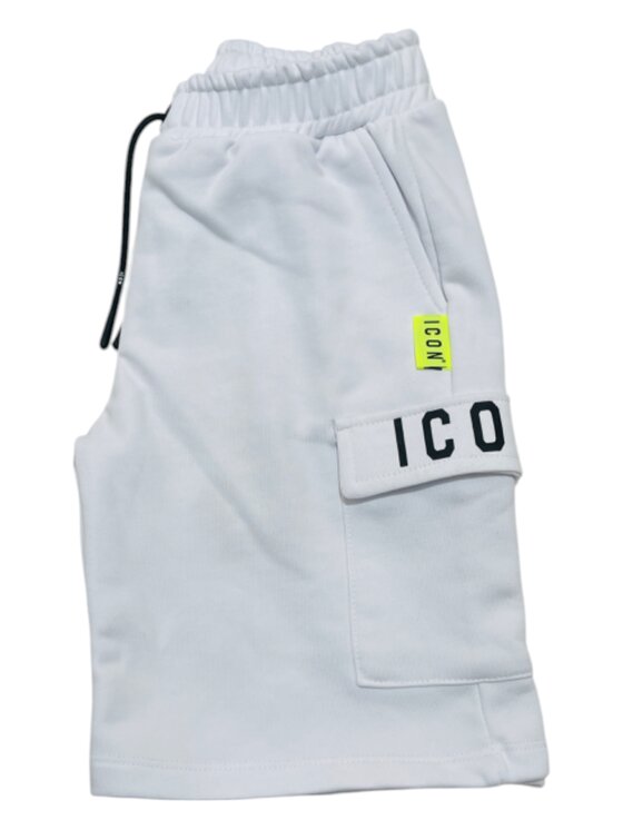 Icon Icon Pantaloncini ibsh00689-bianco Bianco Regular Fit