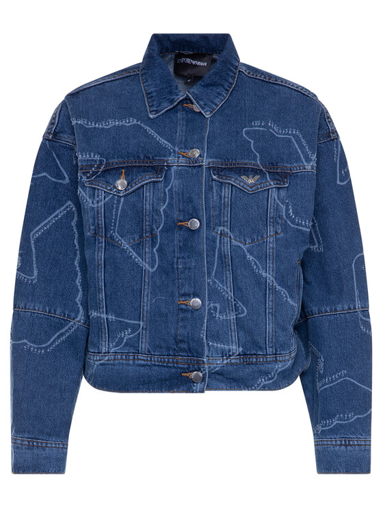 Emporio Armani Emporio Armani Jeansjacke 3H2B88 2D5XZ 0941 Blau Regular Fit
