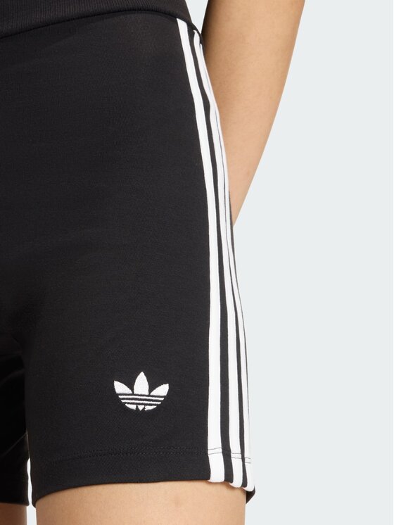 adidas adidas Szorty materiałowe 159182 Czarny Fitted Fit