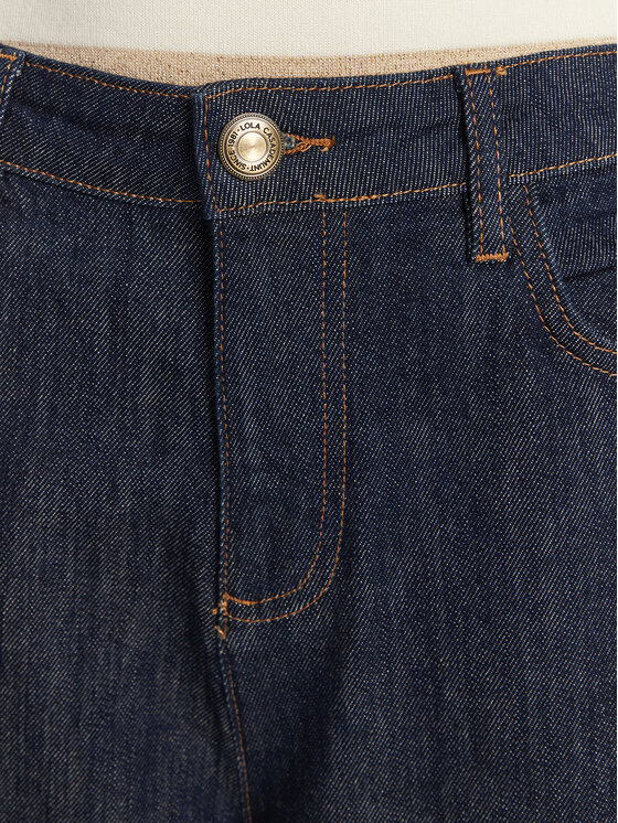 LOLA CASADEMUNT LOLA CASADEMUNT Jeans hlače MF2514007 Mornarsko modra Wide Leg