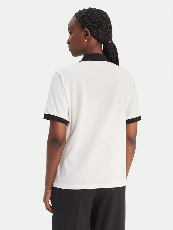 Liu Jo Sport Liu Jo Sport Tricou TA6176 JS003 Écru Regular Fit