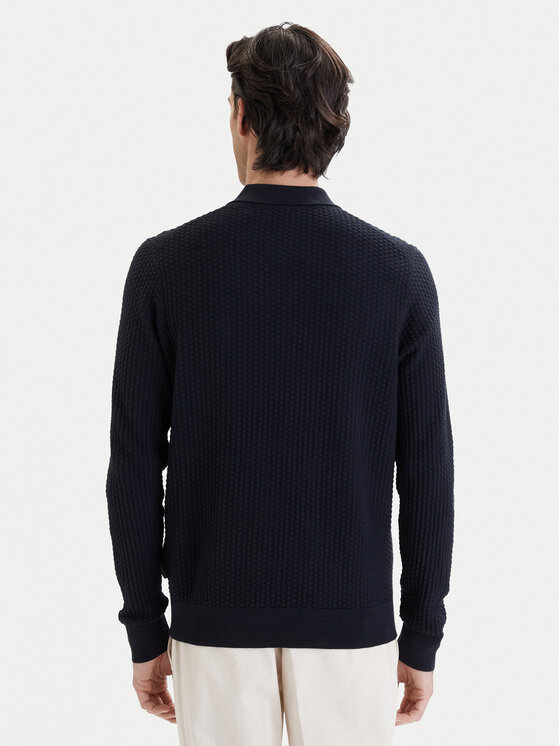 Bugatti Bugatti Pullover 7100-15532E Dunkelblau Regular Fit