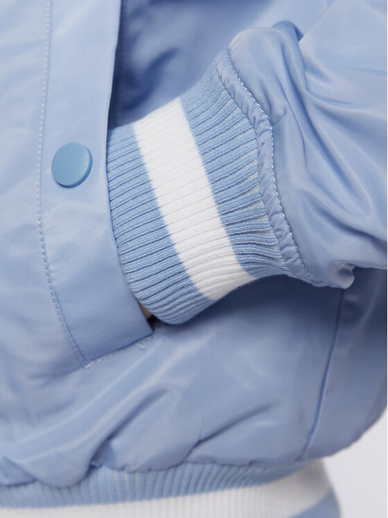 Tommy Jeans Tommy Jeans Μπόμπερ μπουφάν Graphic DW0DW14936 Γαλάζιο Regular Fit