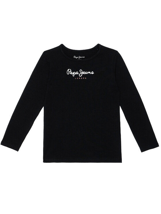 T-Shirt Pepe Jeans Hana Glitter Per Bambine - Cotone Elasticizzato, Maniche Corte E Logo Frontale - Foto 8