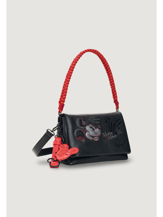 Desigual Desigual Torebka BAG_MICKEY FACE VENECIA 4 Czarny