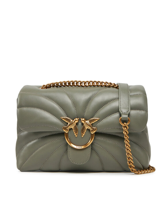 PINKO PINKO Käekott Love Puff Classic Cl AI 24-25 PLTT 100038 A1EX Roheline