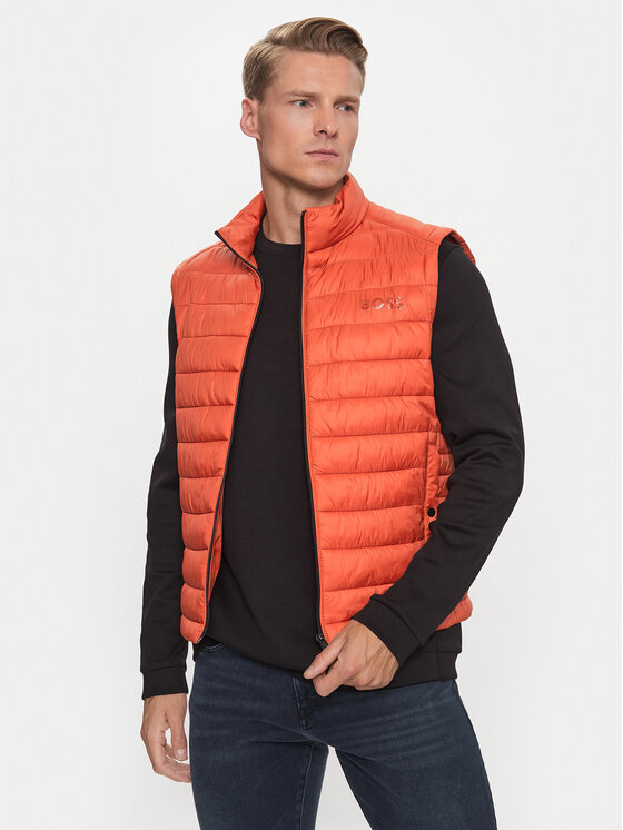 BOSS Boss Vest Calano 50471854 Oranž Regular Fit