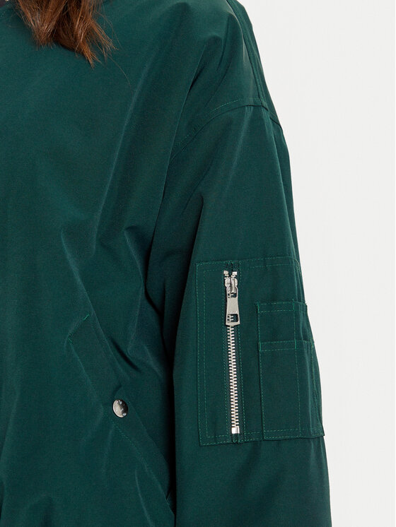 ONLY ONLY Geacă bomber Holly 15322124 Verde Loose Fit
