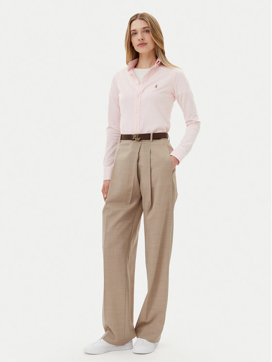 Polo Ralph Lauren Polo Ralph Lauren Košulja 211924258018 Ružičasta Slim Fit