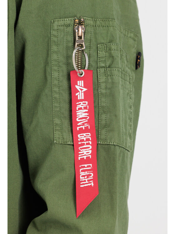 Alpha Industries Alpha Industries Koszula AI.138422-142-XL Khaki Regular Fit