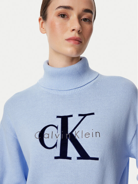 Calvin Klein Jeans Calvin Klein Jeans Golf LV047H329G Niebieski jasny Regular Fit