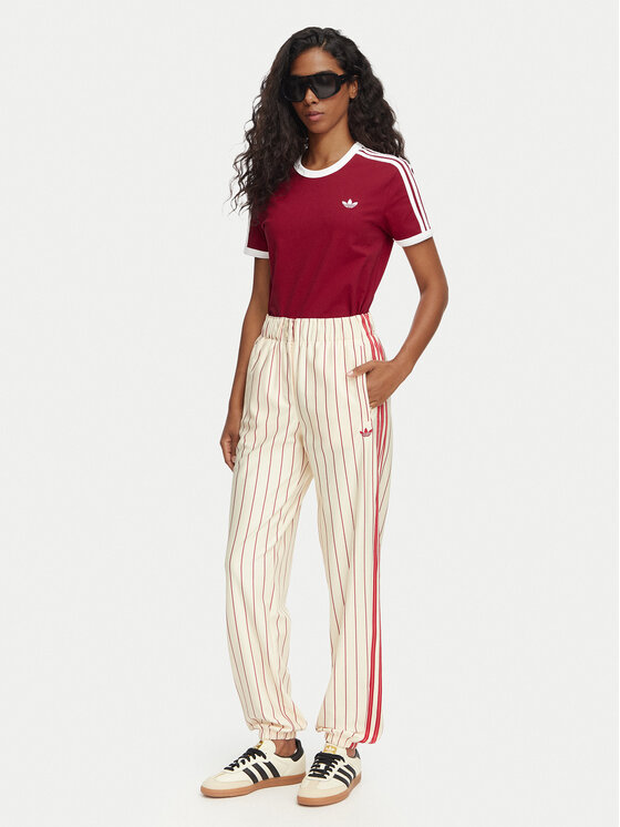 adidas adidas T-shirt 3-Stripes Slim KS4779 Rosso Regular Fit