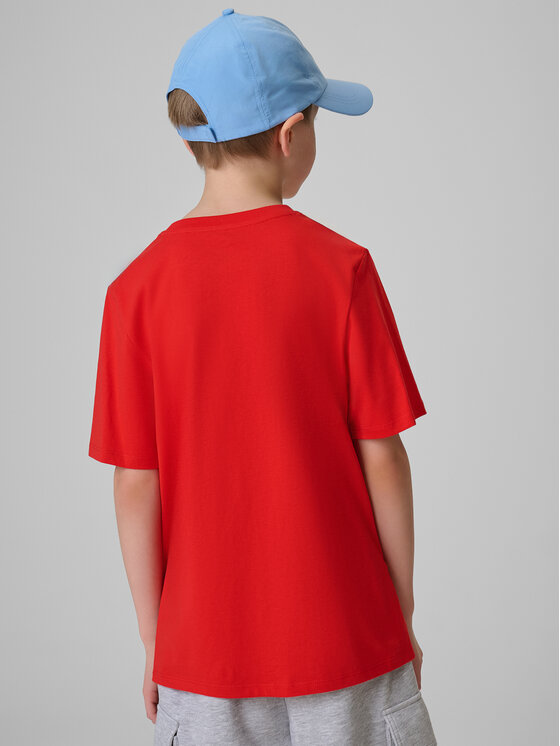 4F 4F T-Shirt PLAY SEASON Czerwony Regular Fit