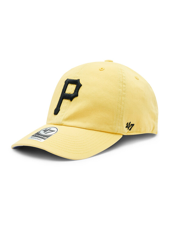 Șapcă 47 Brand MLB Pittsburgh Pirates Double Under '47 CLEAN UP BAS-DBLUN920GWS-MZ06 Galben