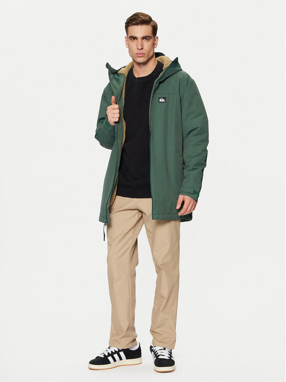 Quiksilver Quiksilver Hanorac Overcast 3K EQYJK04087 Verde Regular Fit
