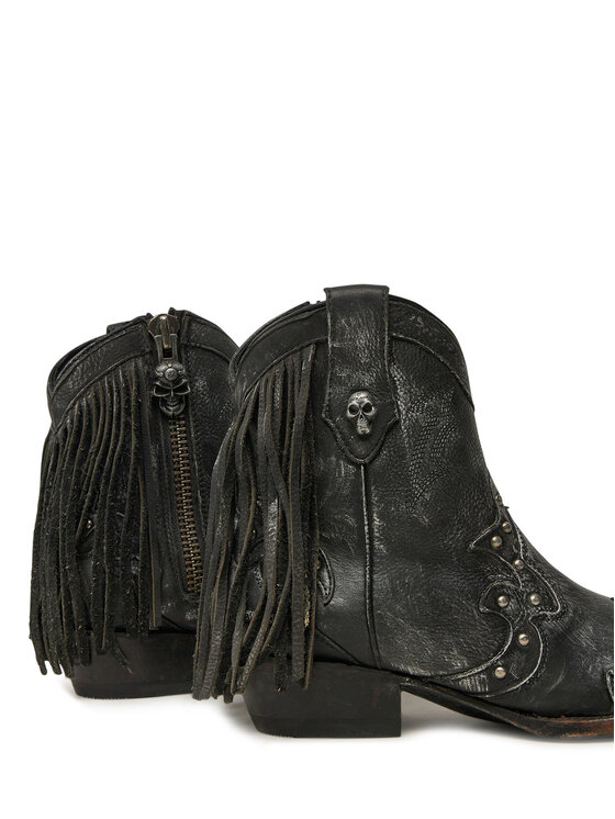 NEW ROCK NEW ROCK Cowboystiefel M-WSTM003-S1 Schwarz