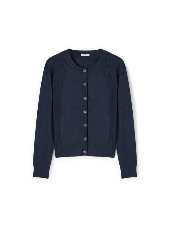 Motivi Motivi Cardigan M363W003524N034 Blu Regular Fit