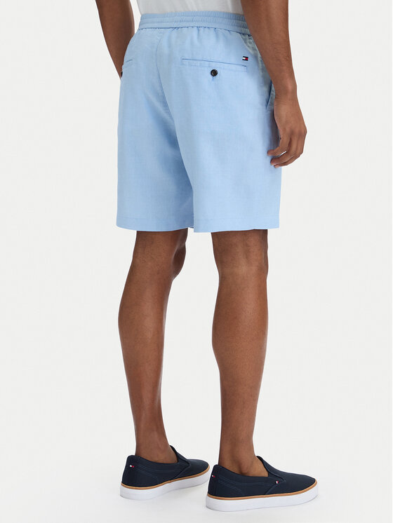 Tommy Hilfiger Tommy Hilfiger Szövet rövidnadrág Dover MW0MW44355 Kék Regular Fit