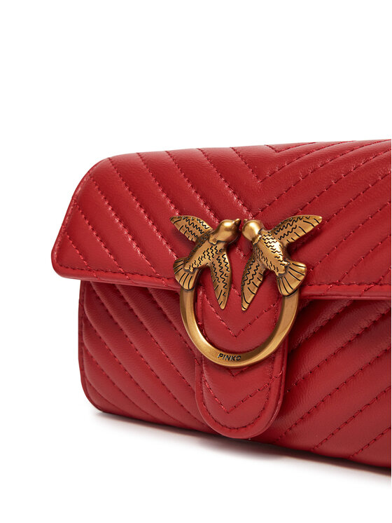 PINKO PINKO Soma Love One Wallet C PE 25 PLTT 100062 A0GK Sarkans