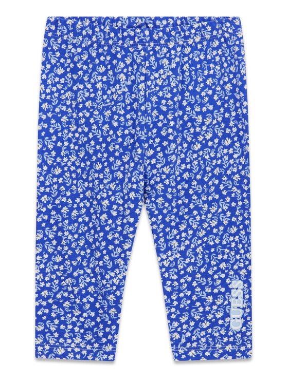 Guess Kids Guess Kids Kalhoty z materiálu 181381 Modrá Regular Fit