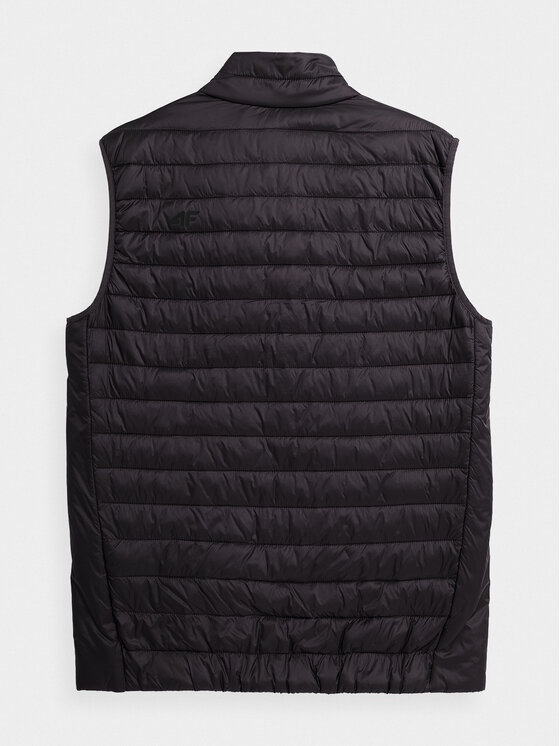 4F 4F Kamizelka 4FAW23TVESM062 Brązowy Regular Fit