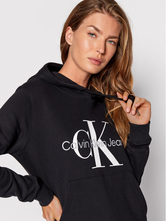 Calvin Klein Jeans Calvin Klein Jeans Μπλούζα J20J219141 Μαύρο Regular Fit