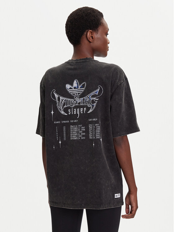adidas adidas T-Shirt 20th Century Fox Disney JW0154 Czarny Oversize