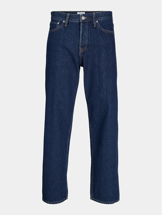 Jack & Jones Jack & Jones Jeansy Eddie 12249028 Granatowy Loose Fit
