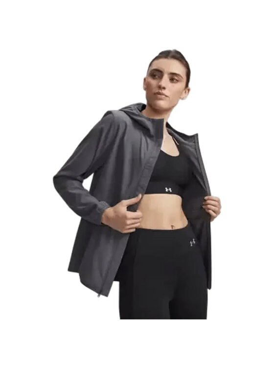 Under Armour Under Armour Kurtka do biegania UA-6009542-025 Szary ciemny Active Fit