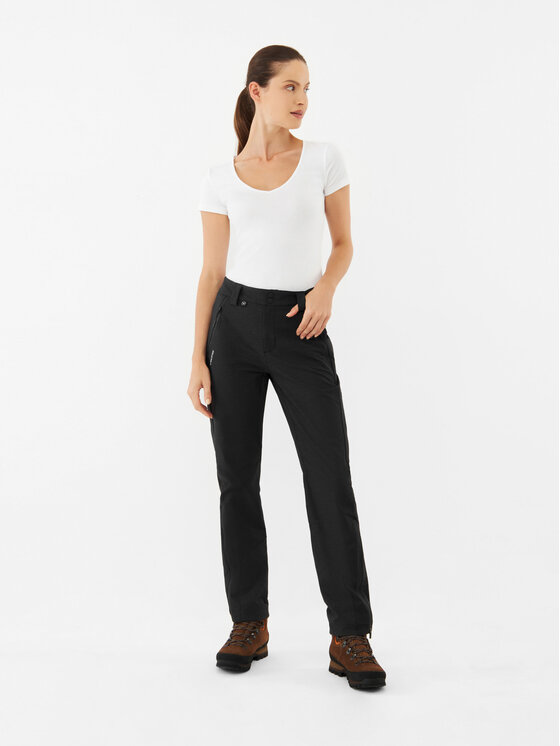 Viking Viking Spodnie narciarskie Triper Lady Czarny Regular Fit