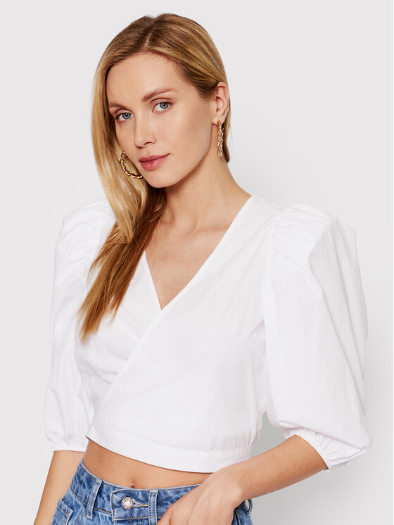 Blusa Doris DZ039 Bianco Regular Fit