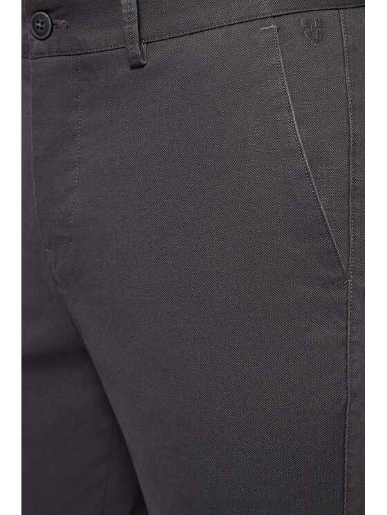 Próchnik Próchnik Chinosy PM2 SP082223000009 Szary Slim Fit