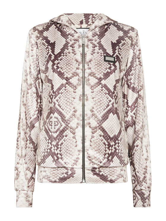 PHILIPP PLEIN PHILIPP PLEIN Bluza 27893 Beżowy Regular Fit