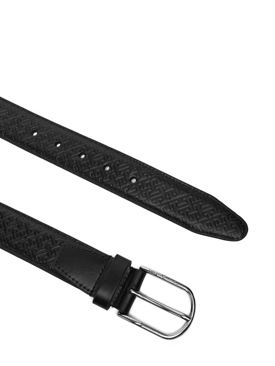Tommy Hilfiger Tommy Hilfiger Ζώνη Ανδρική Business Lux 3.5 AM0AM13761 Μαύρο