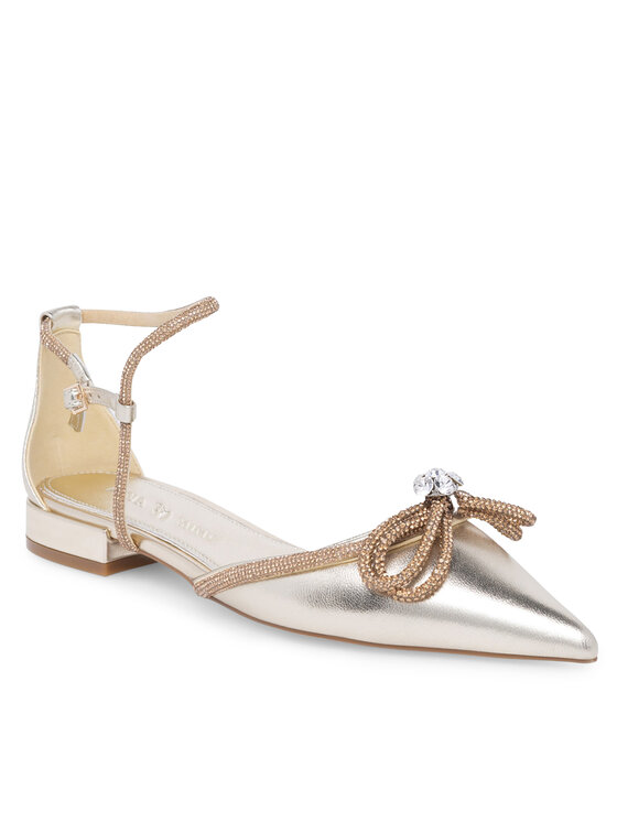 Eva Minge Eva Minge Sandalen COMO-V1381-813-1 Goldfarben