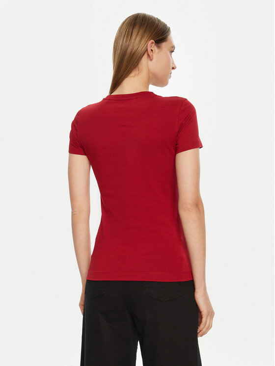 Guess Guess Póló W5RI03 J1314 Piros Regular Fit