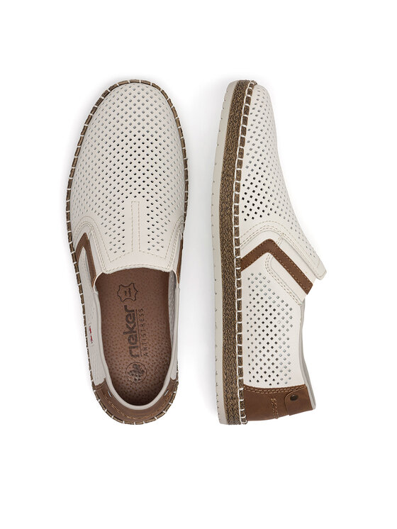Rieker Rieker Halbschuhe B5297-80 Weiß