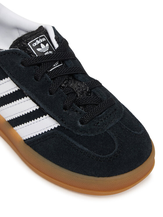 adidas adidas Sneakersy Gazelle Indoor Comfort Closure Elastic Lace IH9131 Czarny