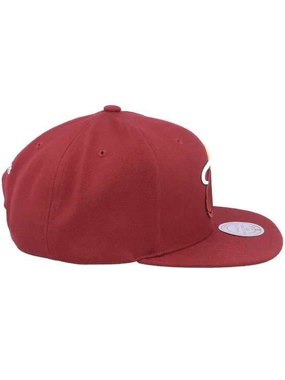 Mitchell & Ness Mitchell & Ness Czapka z daszkiem NBA TEAM GROUND 2.0 SNAPBACK HEAT Czerwony