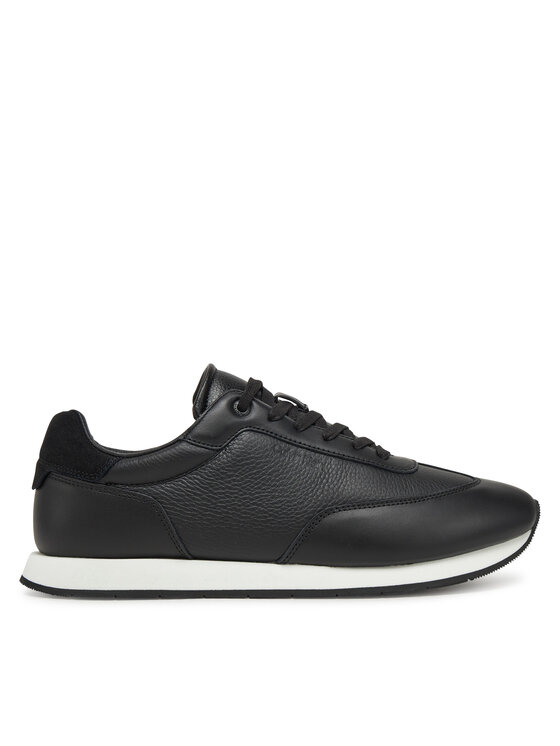 Calvin Klein Calvin Klein Tenisice Low Top Lace Up Tmbl Lth HM0HM01804 Crna