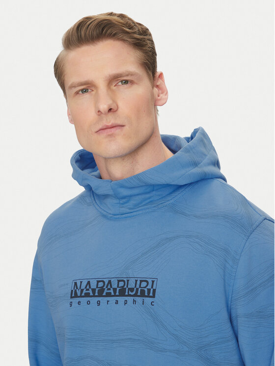 Napapijri Napapijri Bluză Cellini NP0A4ILR Albastru Relaxed Fit