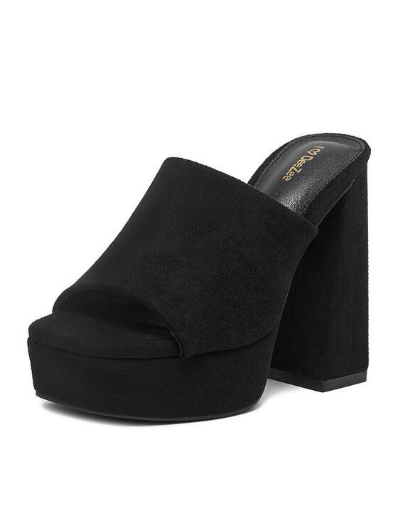DeeZee DeeZee Plätud F7979-1 Must