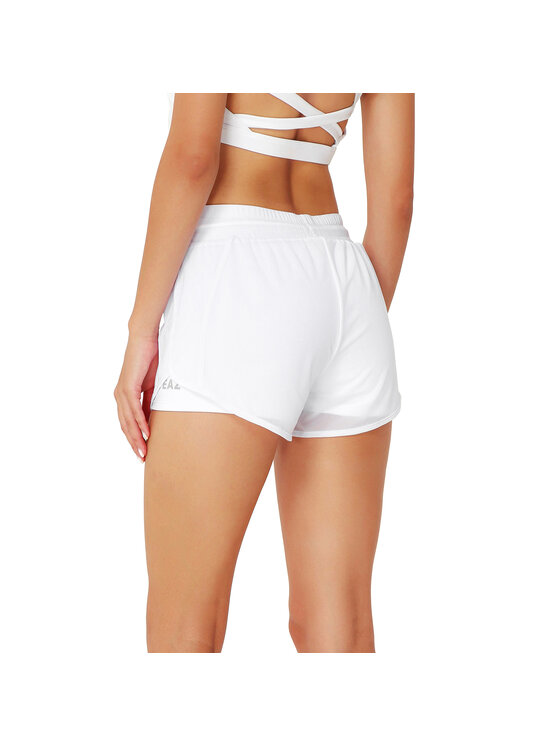 Yeaz Yeaz Szorty sportowe SQUAT Sportshorts Biały Regular Fit