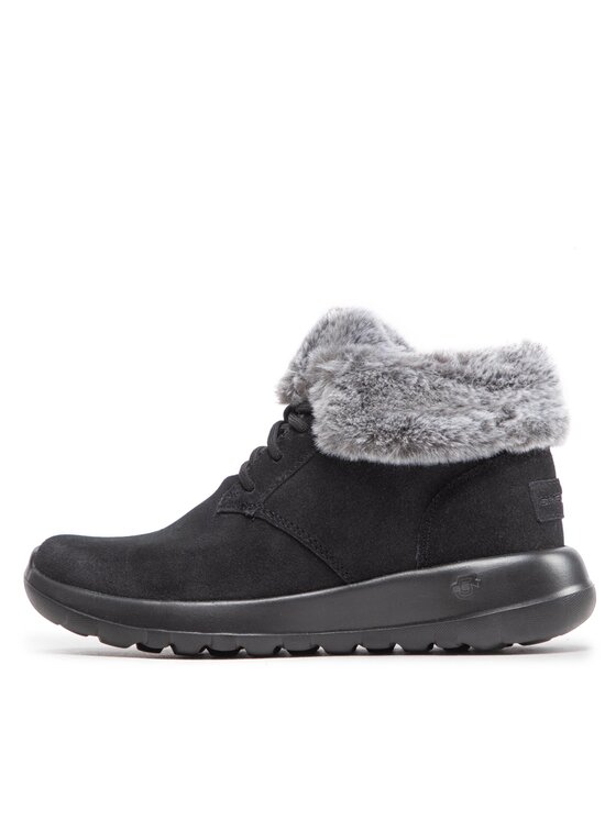 Skechers Skechers Μποτάκια On The Go Joy 144042/BKGY Μαύρο
