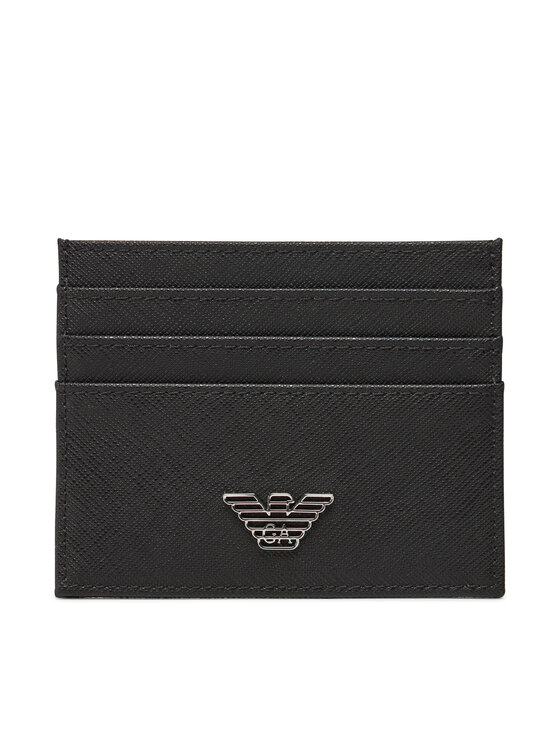 Emporio Armani Emporio Armani Комплект портфейл и калъф за карти Y4R237 Y138E Черен