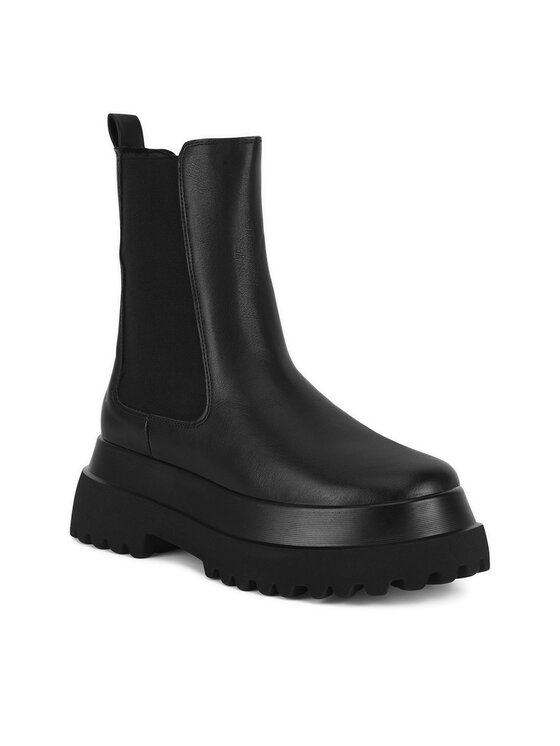 DeeZee DeeZee Μποτάκια με λάστιχο HY91963-2 Μαύρο