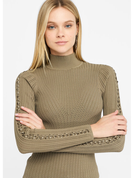 Liu Jo Liu Jo Cardigan CF5087MS46MX0707 Verde Slim Fit