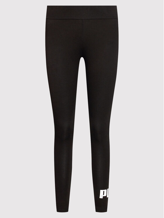 Puma Puma Legginsy Essentials Logo 586832 Czarny Tight Fit